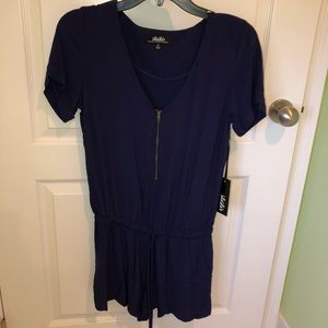 Navy Lulu’s Romper